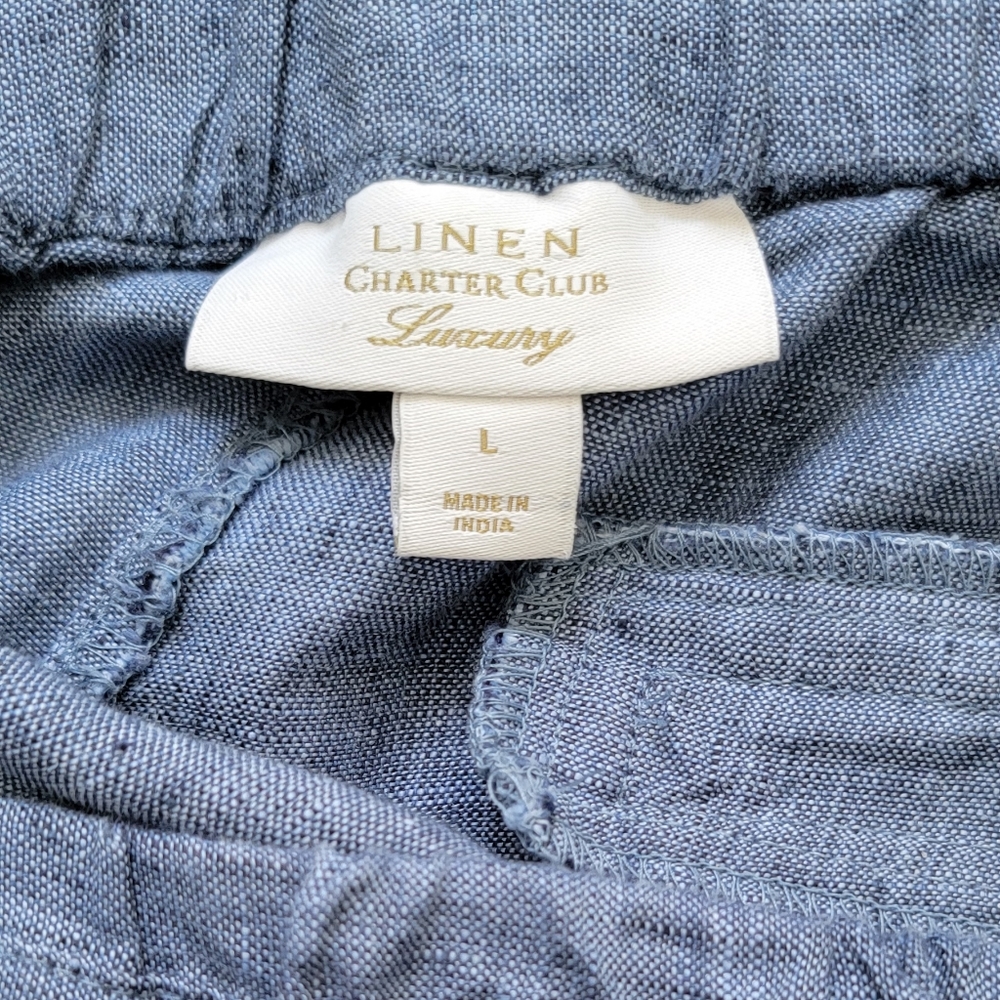 Charter Club women linen pants